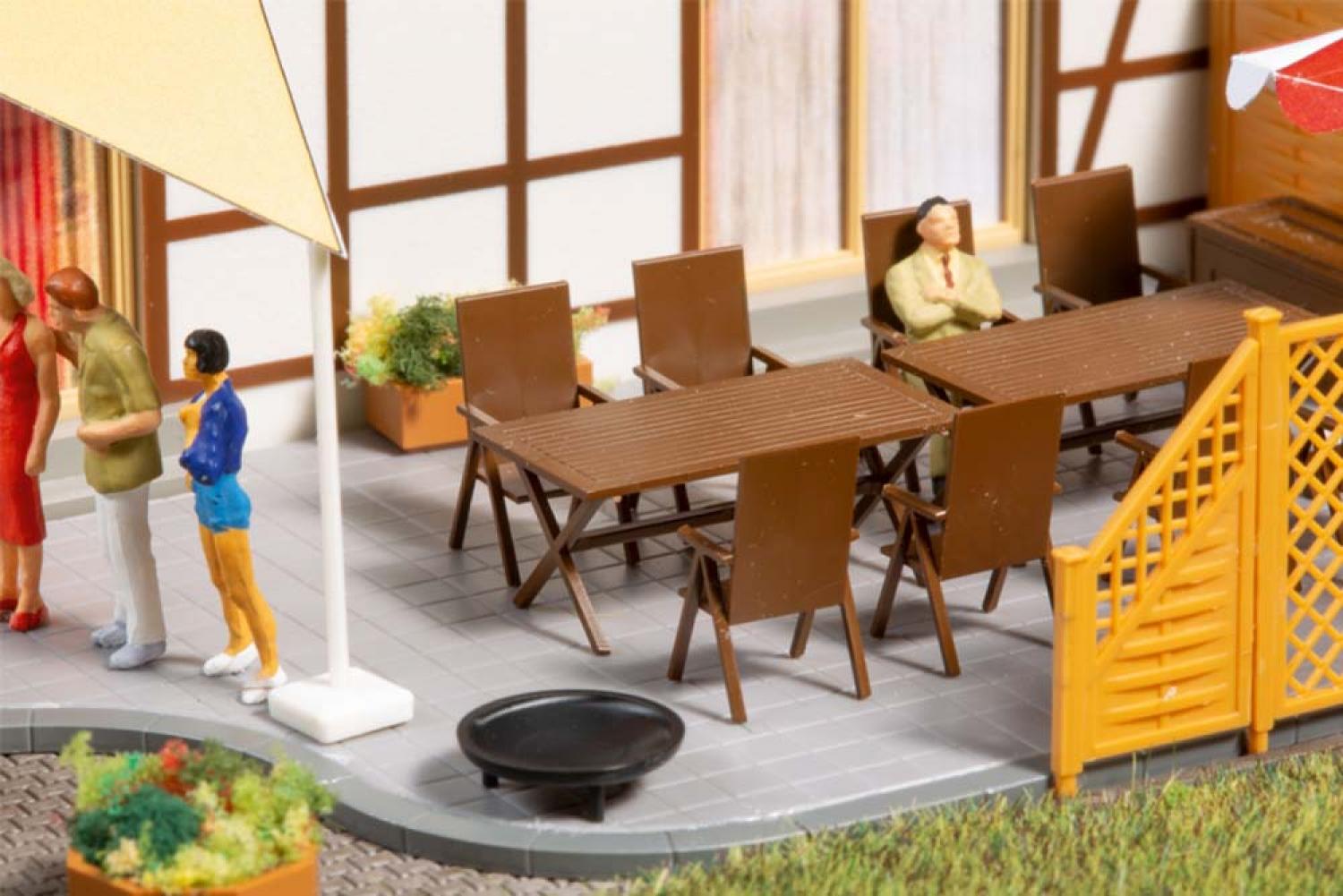 Auhagen 41650 Terrassenausstattung H0