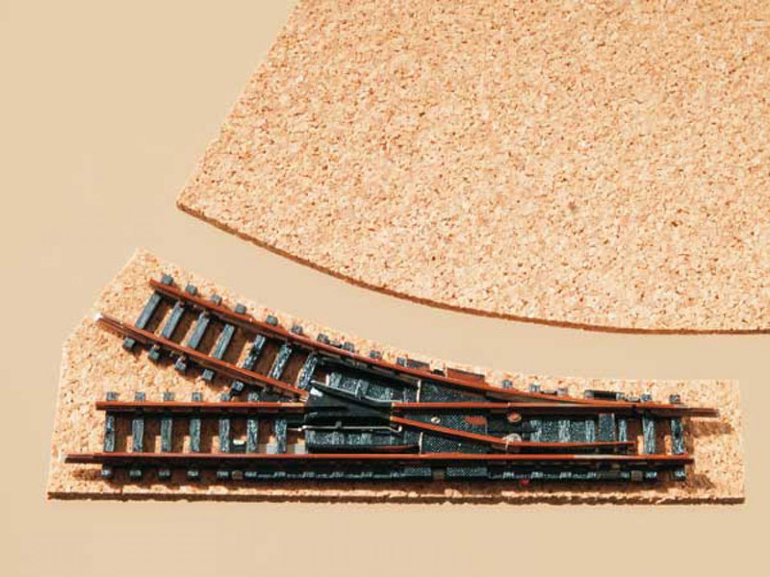 Auhagen 44581 Korkgleisbettung für Weichen  N