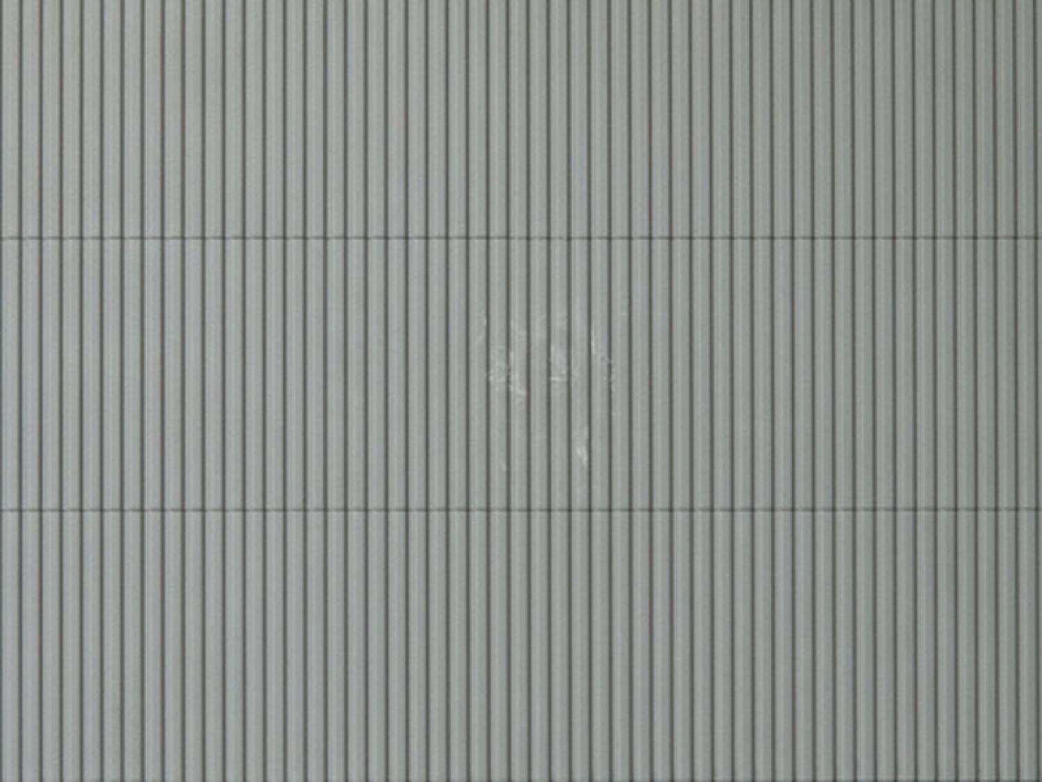 Auhagen 52433 Dekorplatte Trapezblech grau H0/TT/N