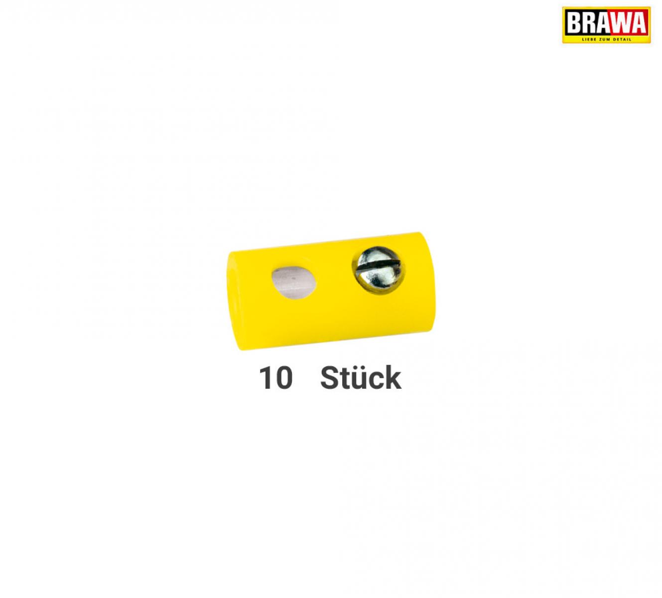 BRAWA 3041 Muffen rund 2,5 ge [10]