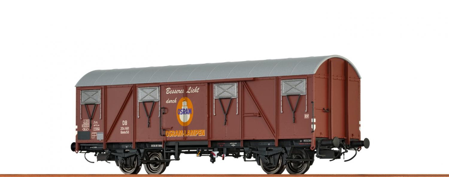 Brawa 47283 H0 GÜW Glmhs50 DB III Osram