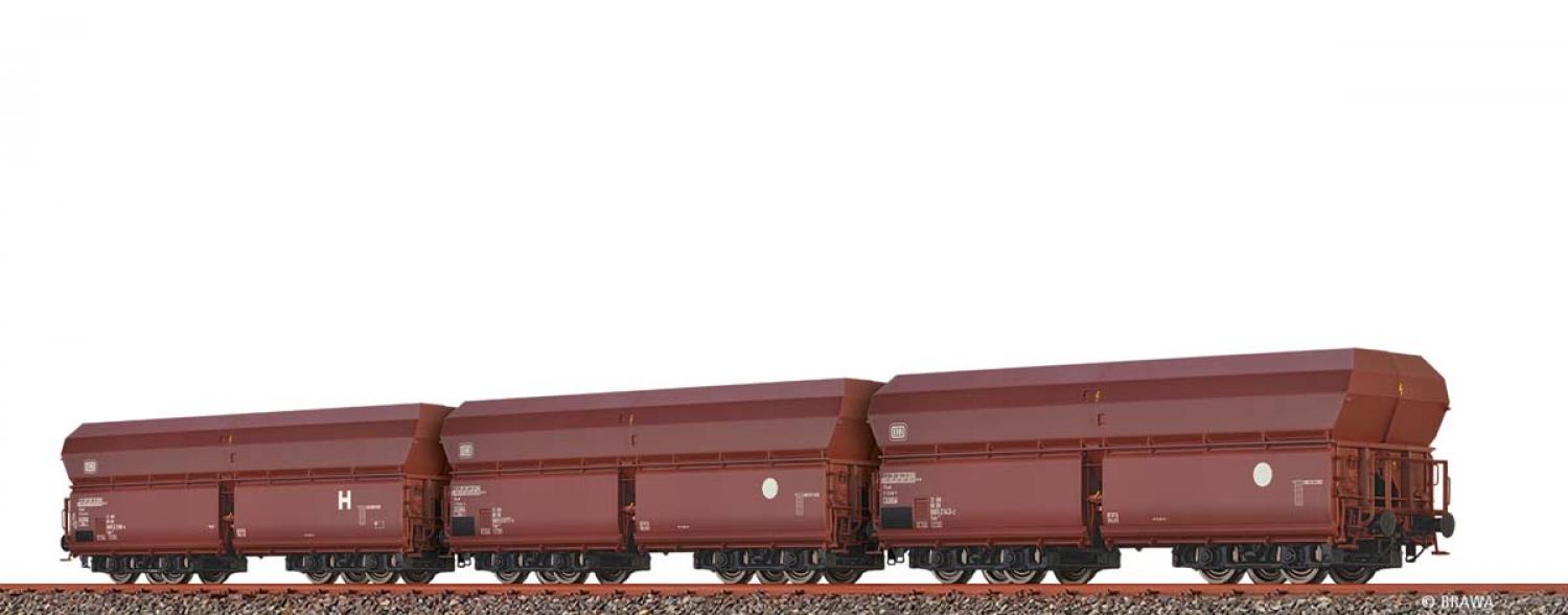 Brawa 50878 H0 Set (3) GÜW Fals DB IV