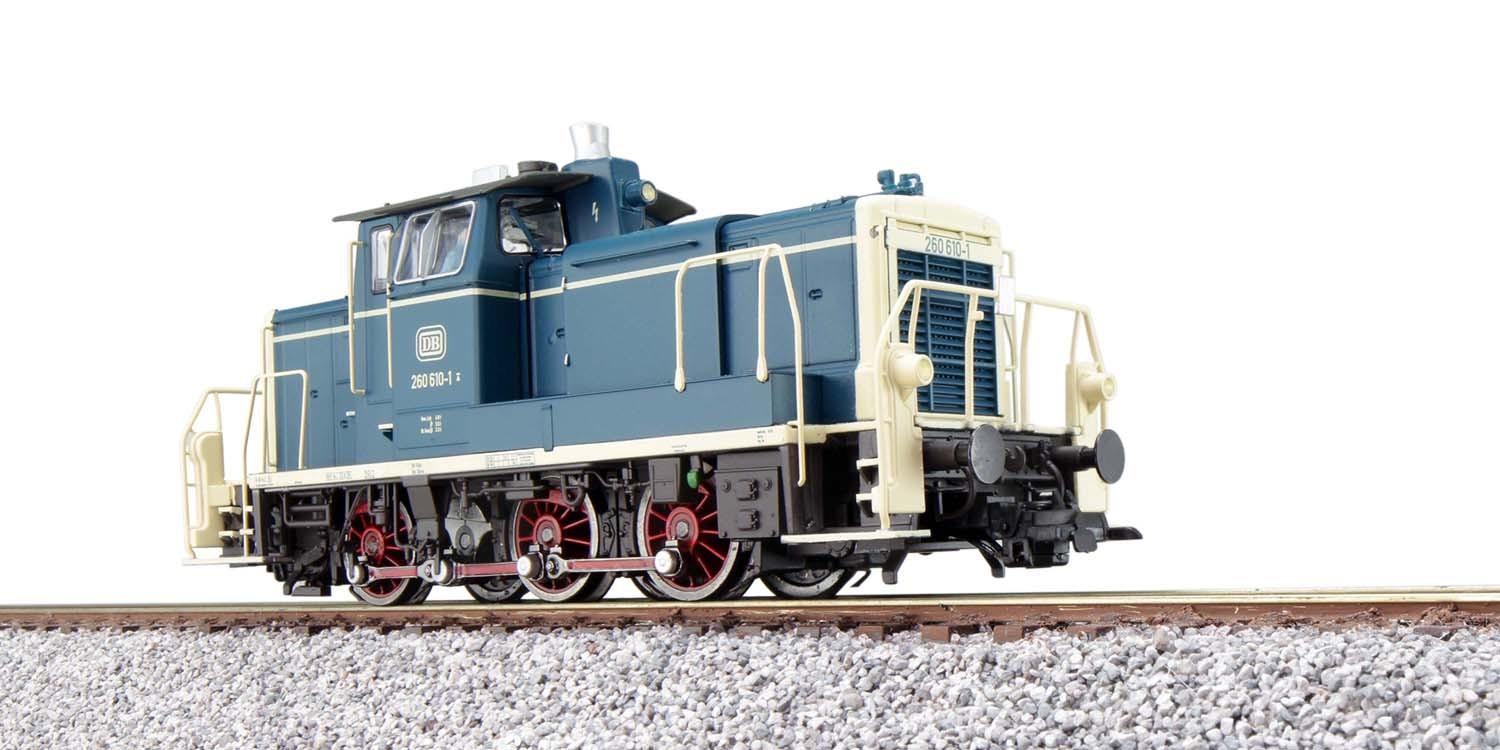 ESU 31741 Diesellok BR 260 DB (Sound/Rauch/Kuppl./AC/DC)