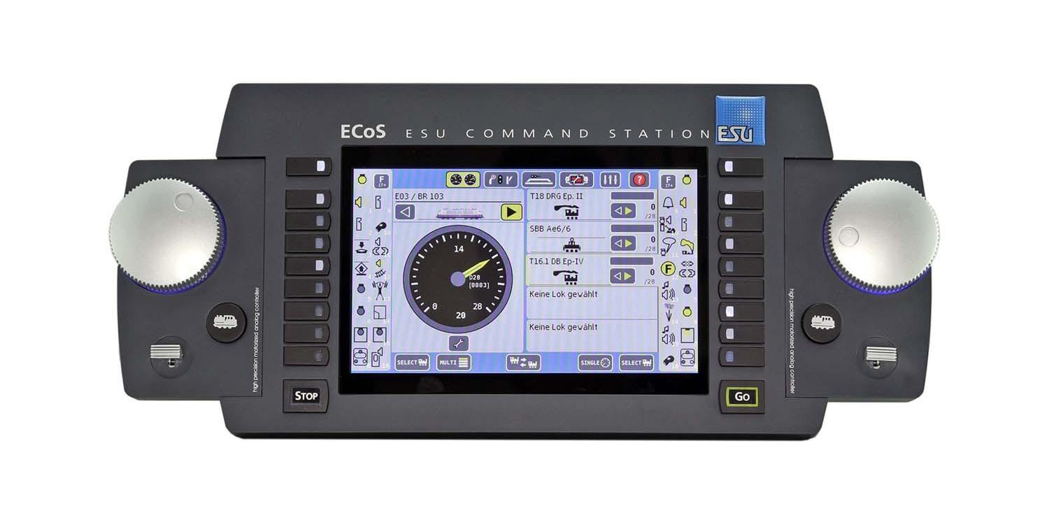 ESU 50220 ECoS 2.5 Zentrale, 6A, MM/DCC/SX/M4