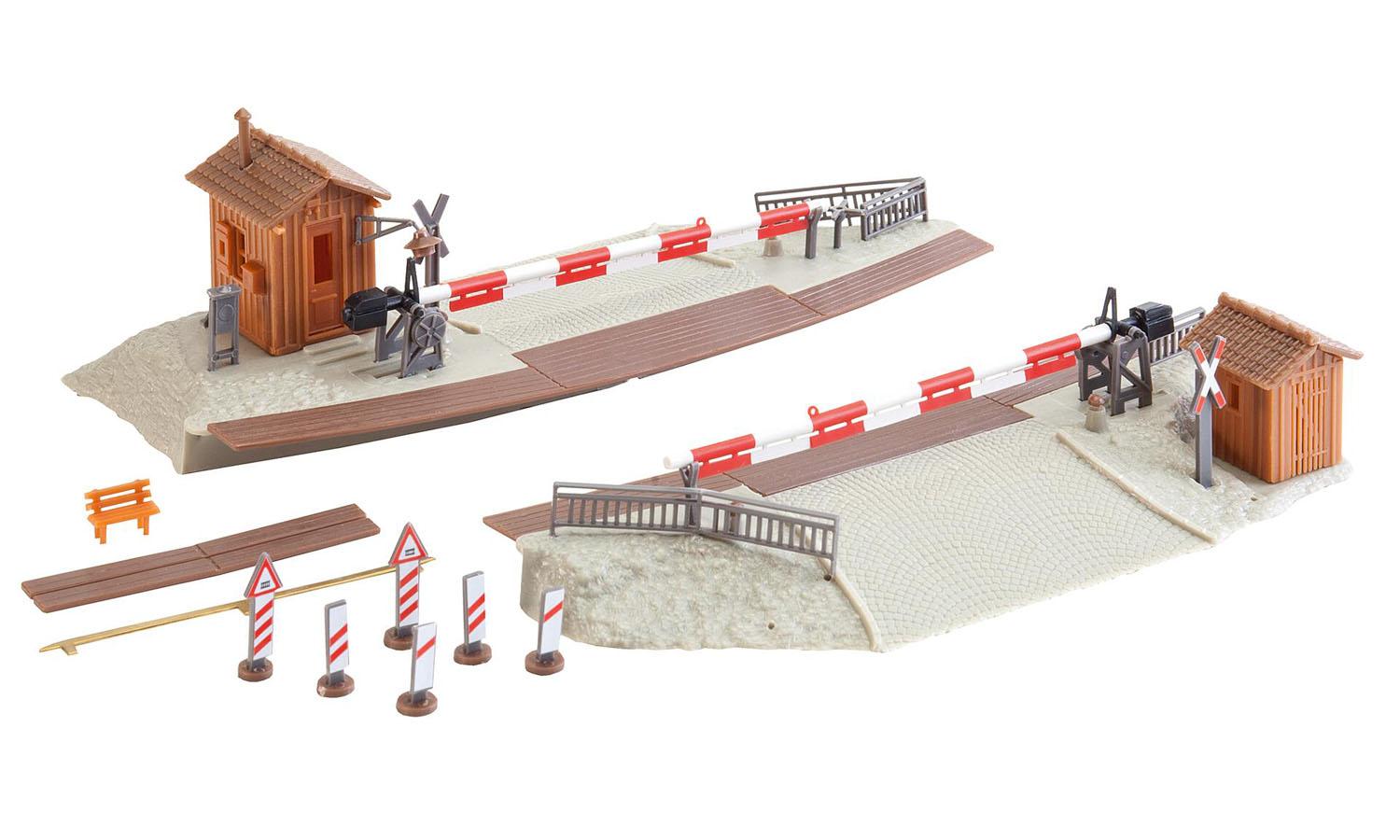 Faller 120172 Beschrankter Bahnübergang