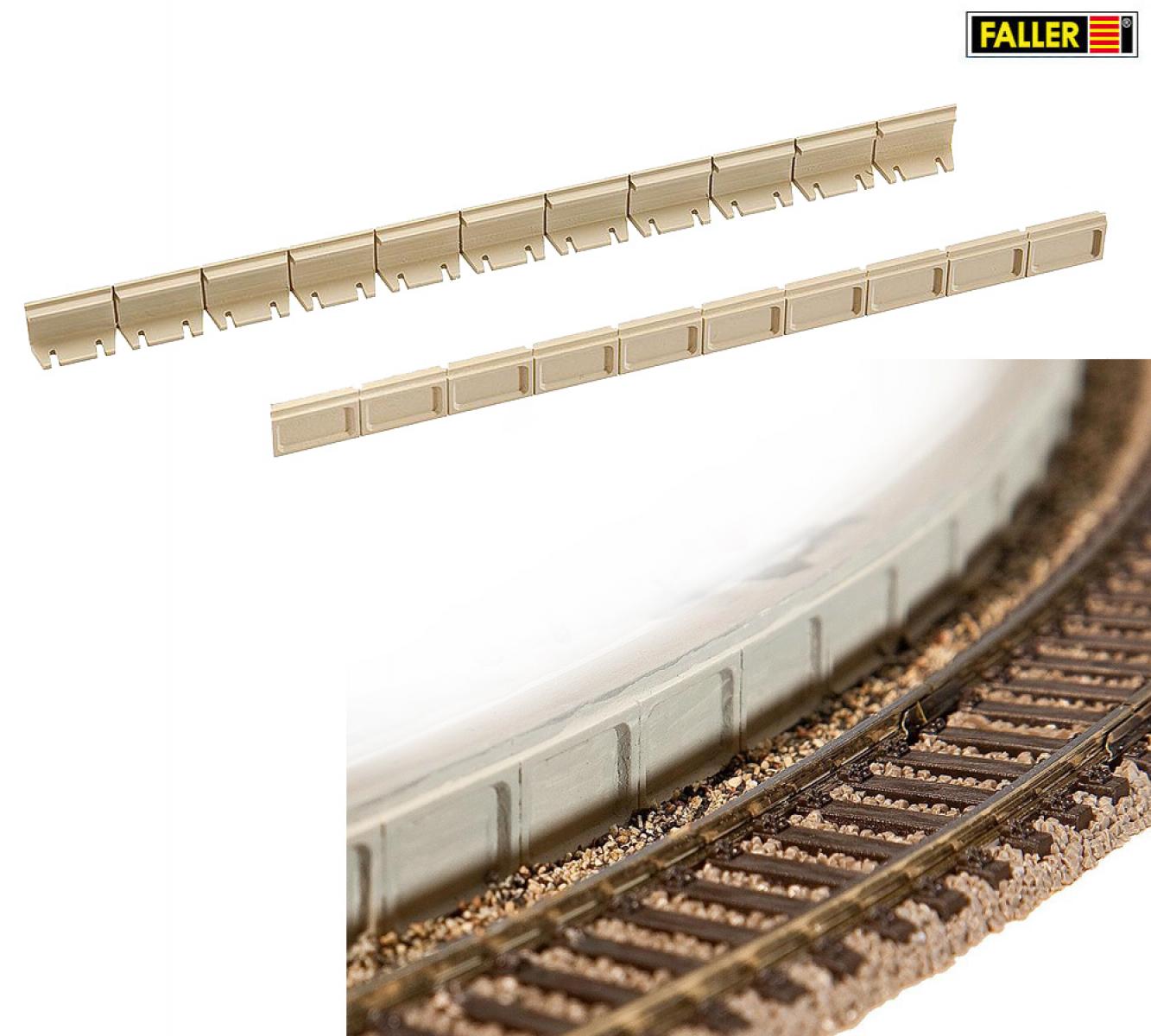Faller 120205 Flexible Bahnsteigkanten