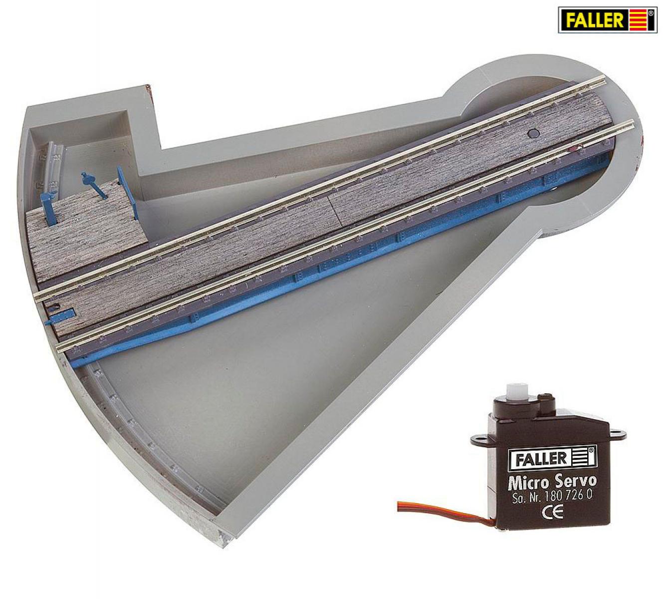 Faller 120275 Segment-Drehscheibe mit Servo