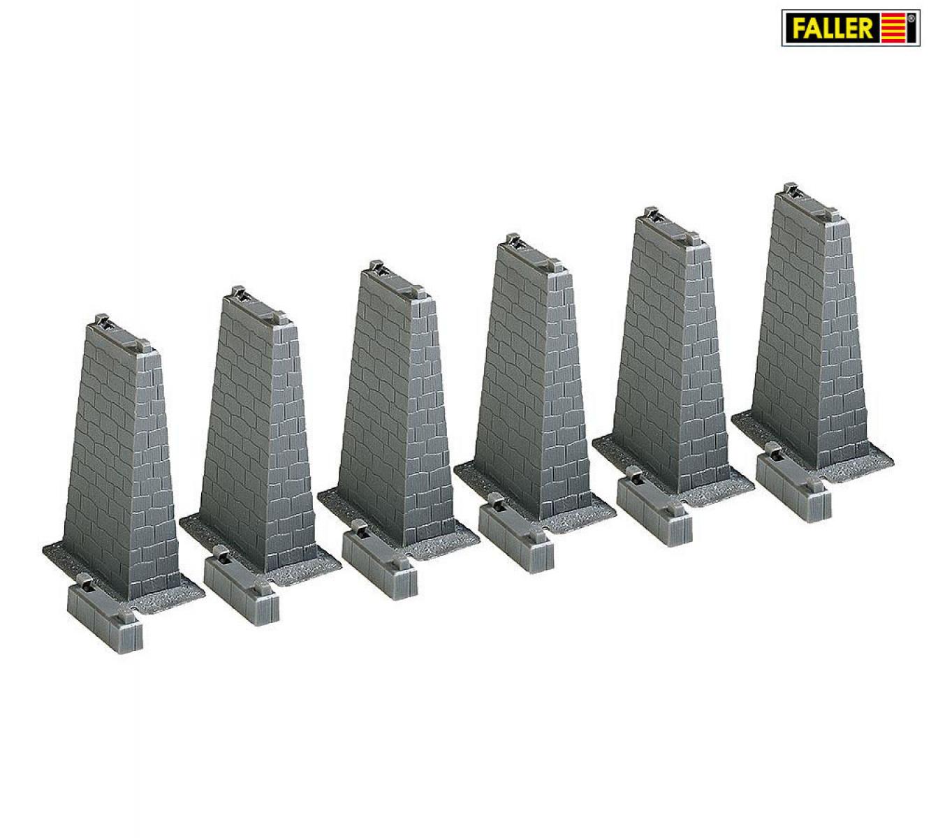 Faller 120473 6 Pfeiler