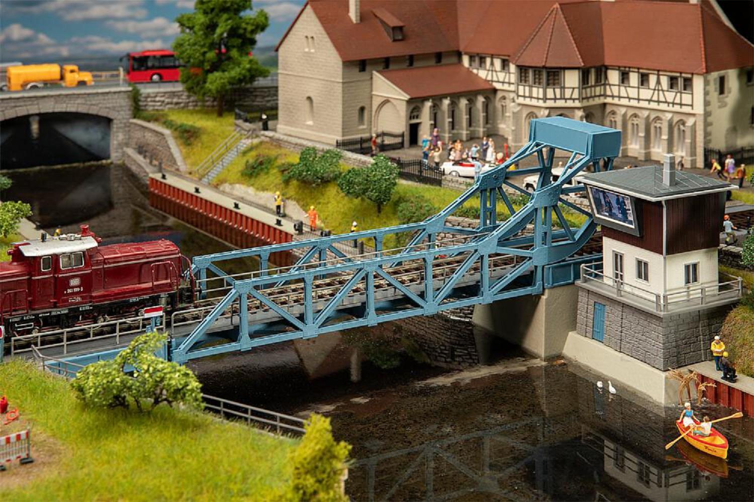 Faller 120506 H0 Klappbrücke mit Antrieb (AC)