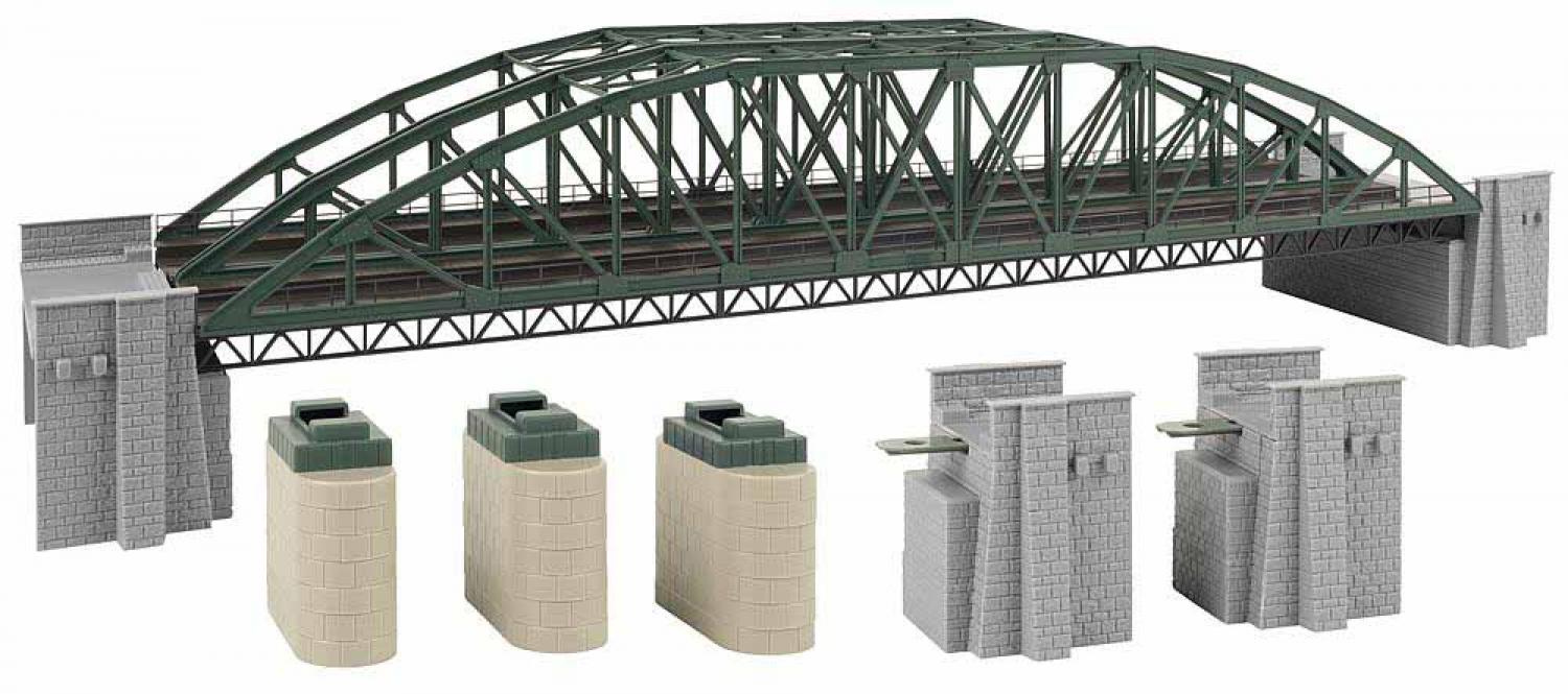 Faller 120507 H0 Bogenbrücke, 2-gleisig