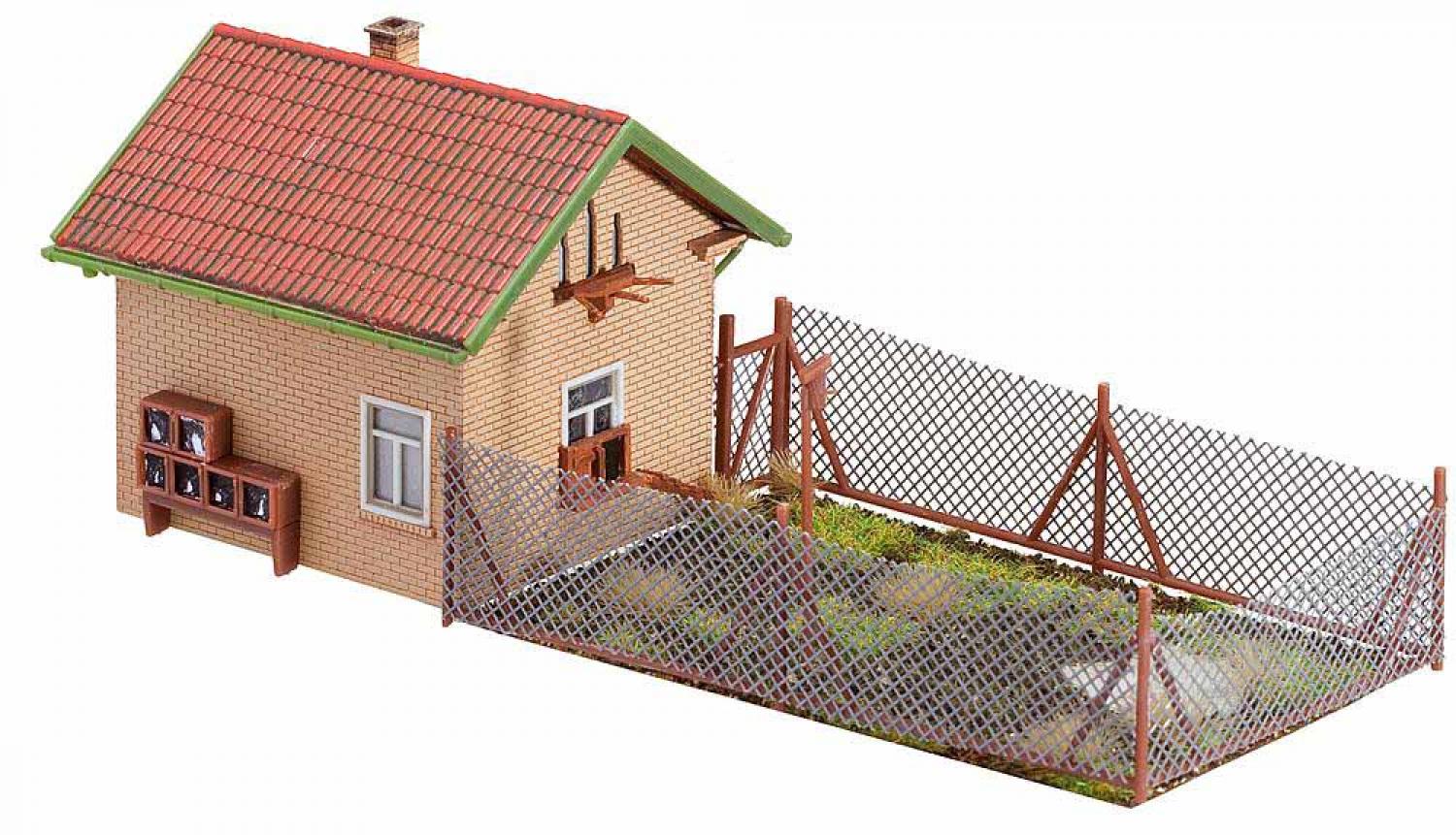 Faller 130328 Hühnerstall mit Freilauf