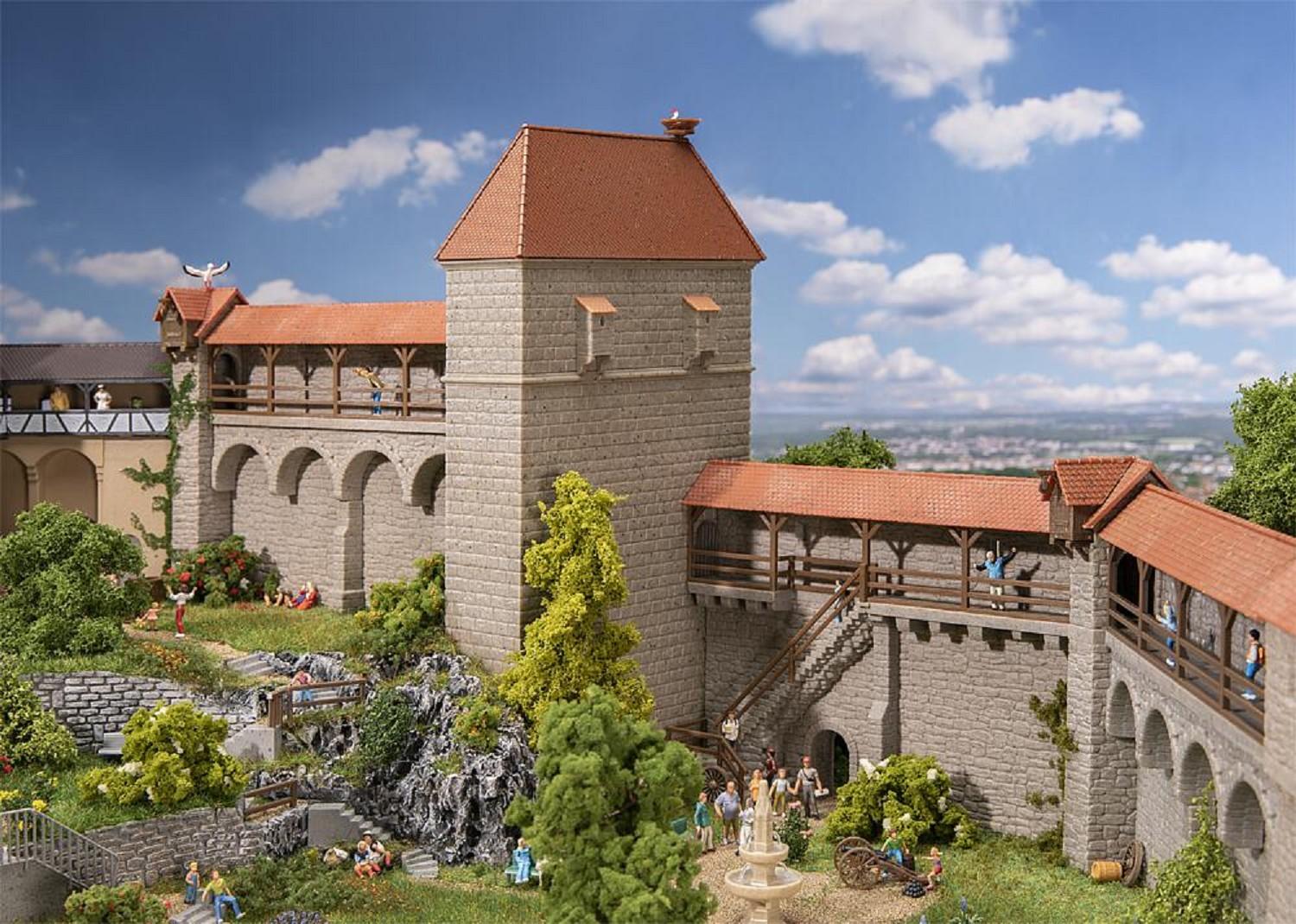 FALLER 130691 (H0) Altstadtmauer-Set Schildmauer