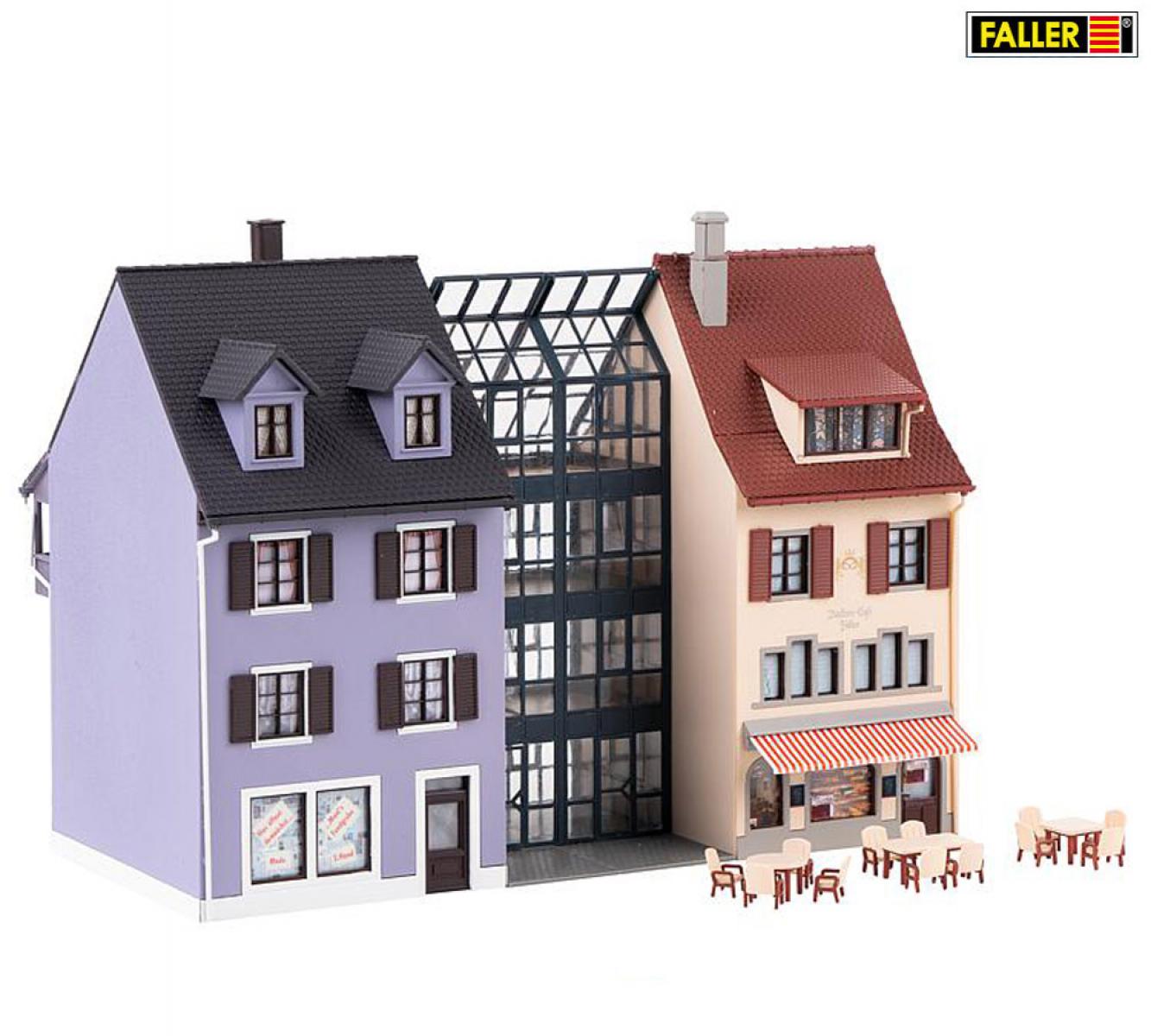 Faller 130707 Kleinstadthäuserzeile