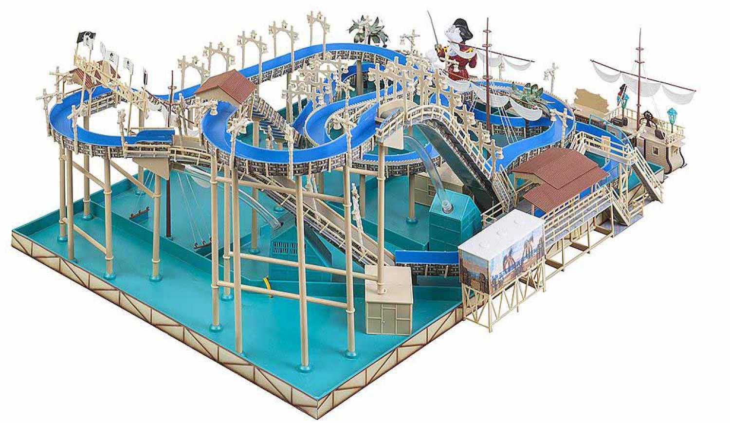 Faller 140430 Wildwasserbahn Pirateninsel