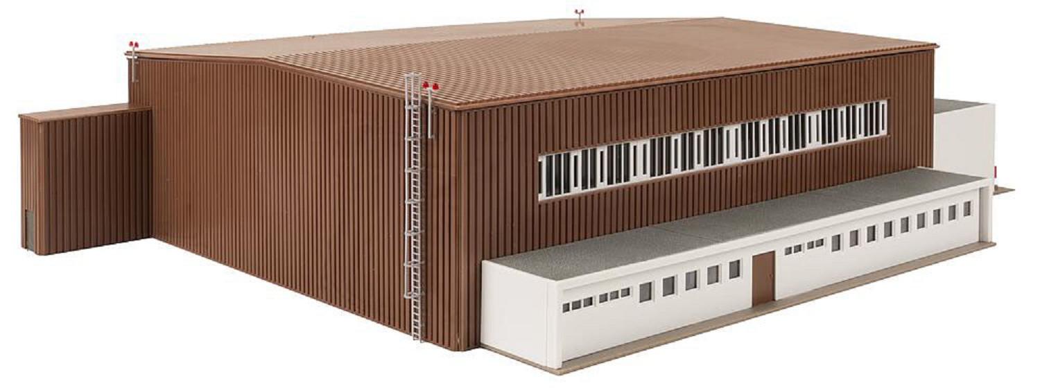 Faller 144111 Hangar mit Hubschrauber