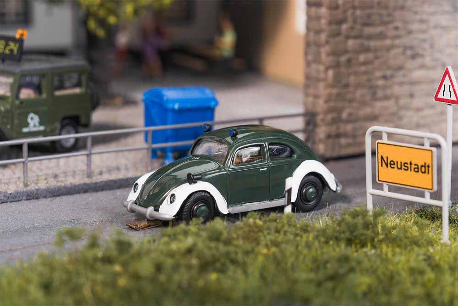 Faller 161443 CarSystem VW Käfer Polizei