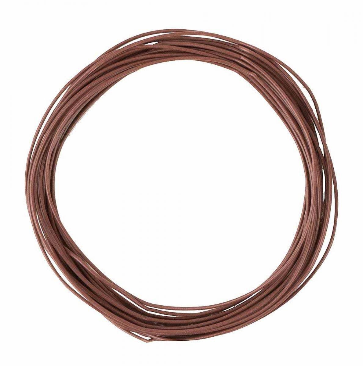 Faller 163788 Litze 0,04 mm², braun, 10 m