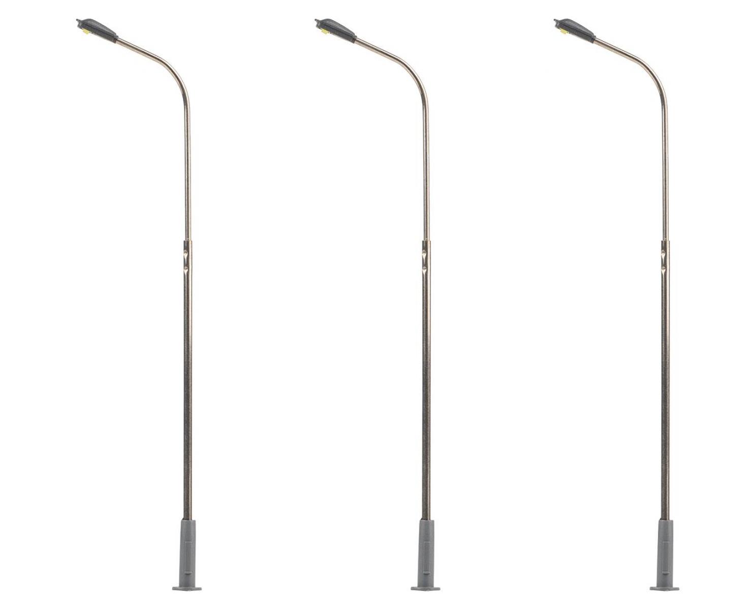 Faller 180100 LED-Peitschenleuchte, 3 Stück