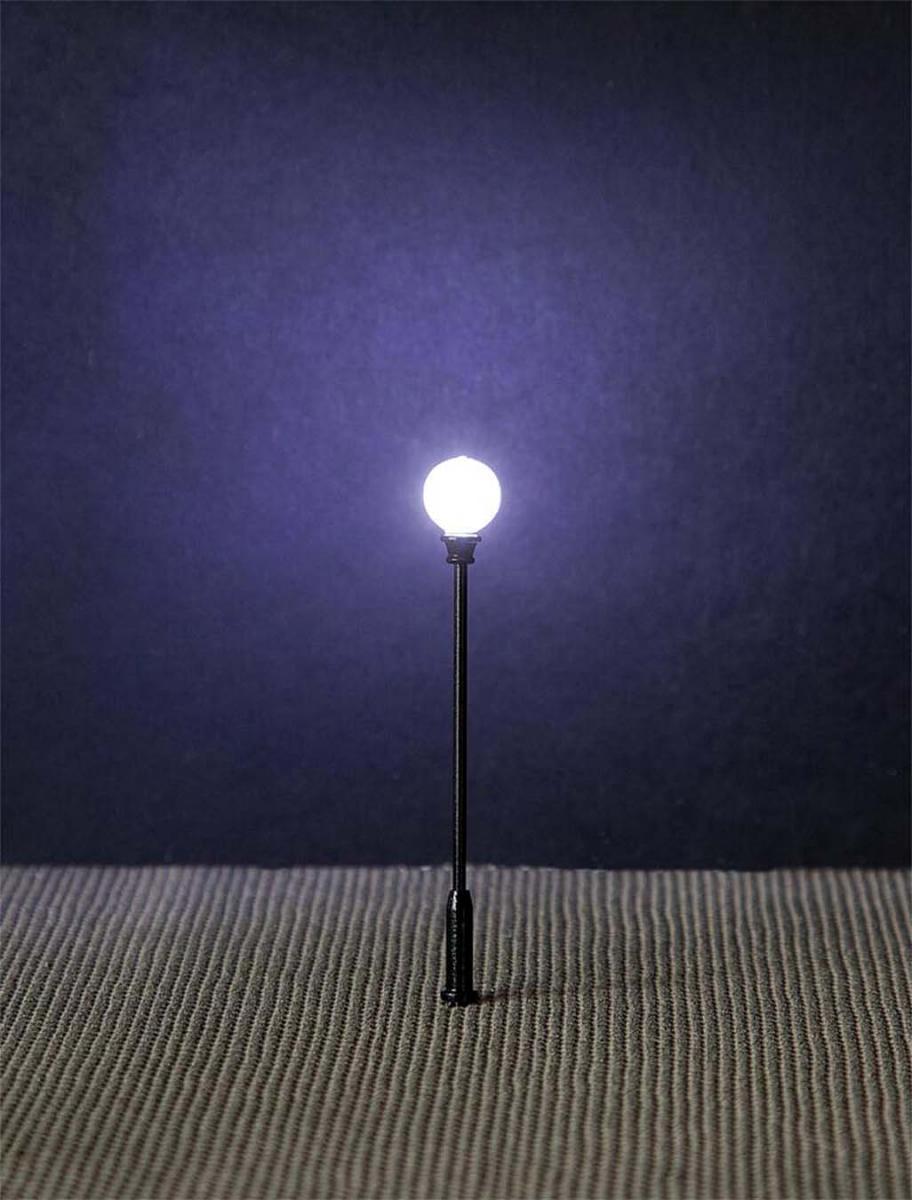 Faller 180104 LED-Kugel-Aufsatzleuchte, 3 Stück