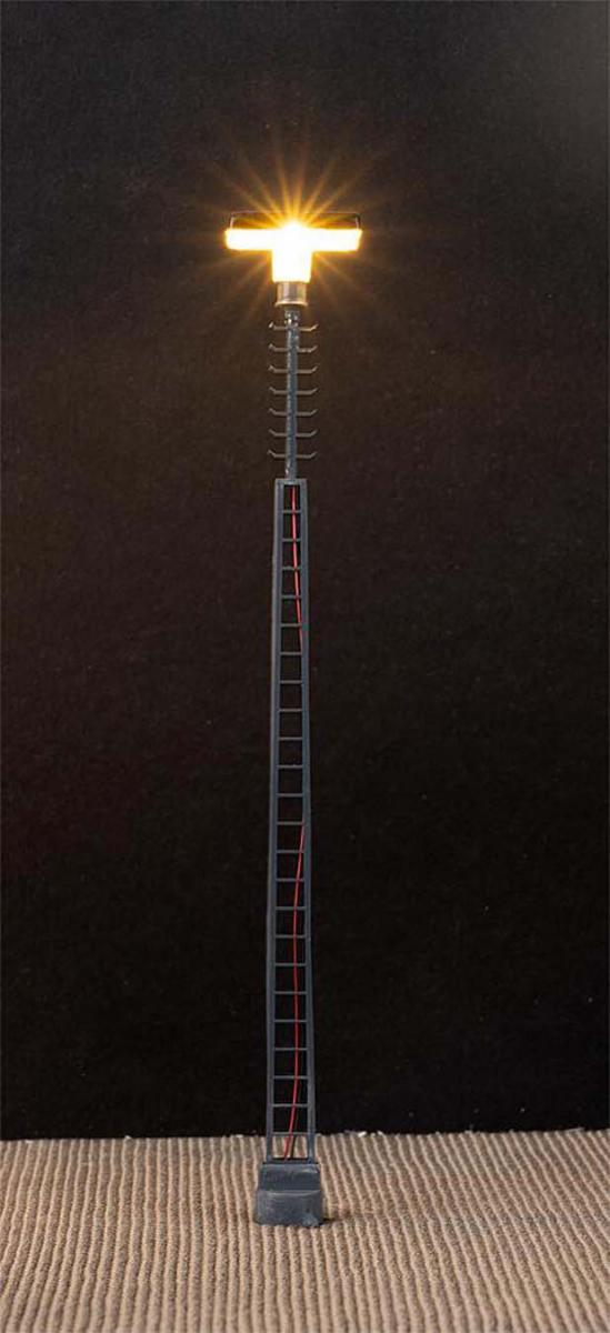 Faller 180110 LED-Gittermast-Aufsatzleuchte, 3 Stück