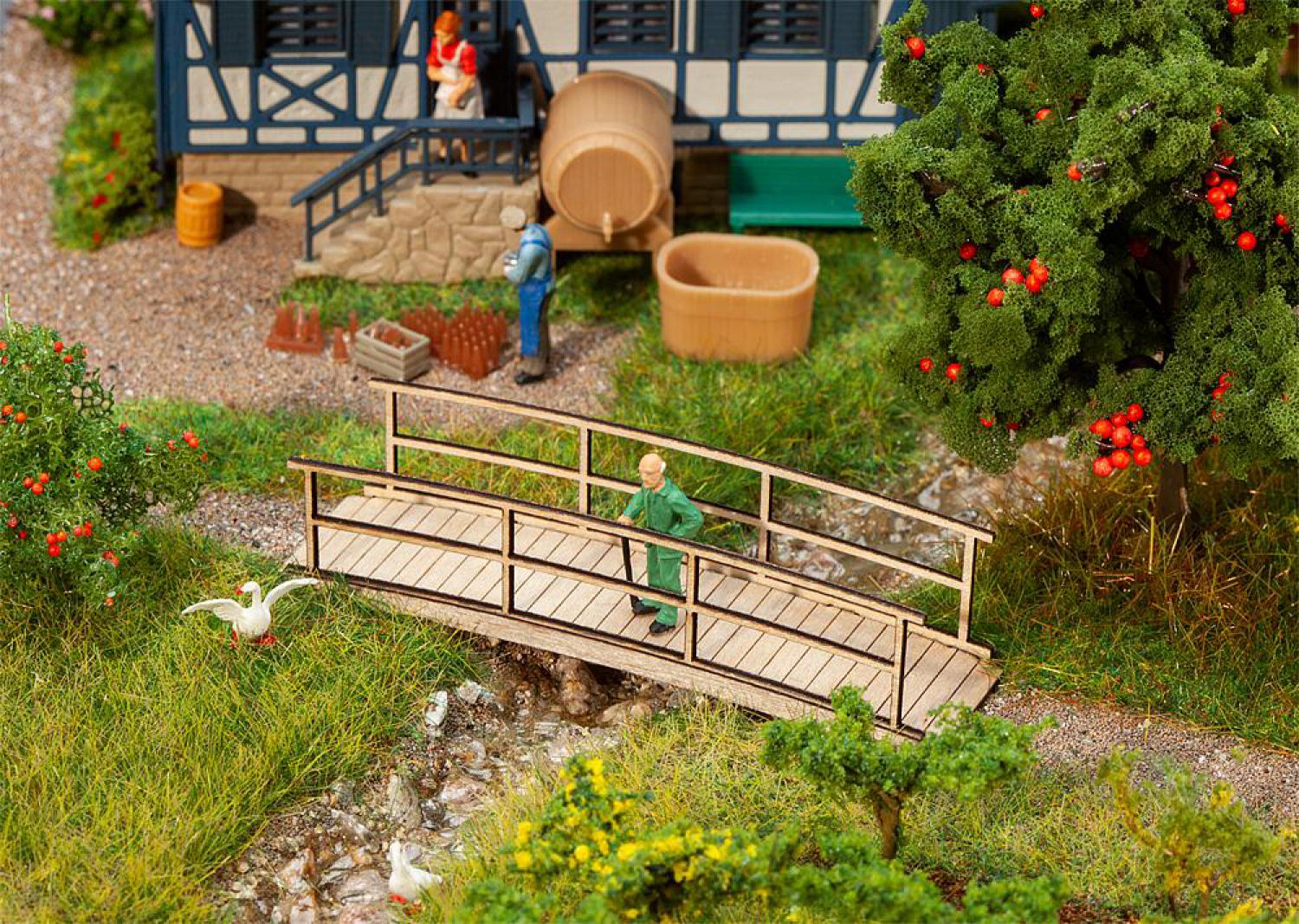 Faller 180301 Kleine Holzbrücke (Lasercut)