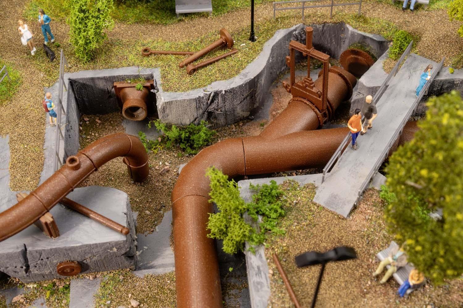 Faller 180327 H0 Rohrleitungs-Set