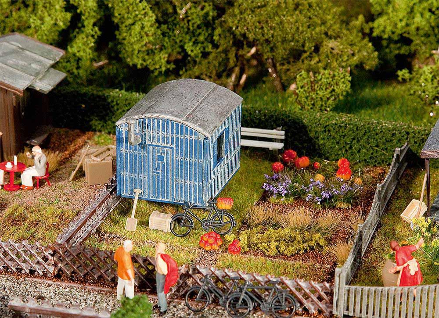 Faller 180490 Schrebergarten mit Bauwagen