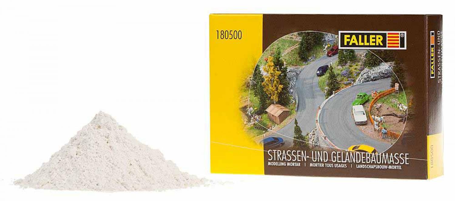 Faller 180500 Straßen- und Geländebau-Spachtelmasse 500 g