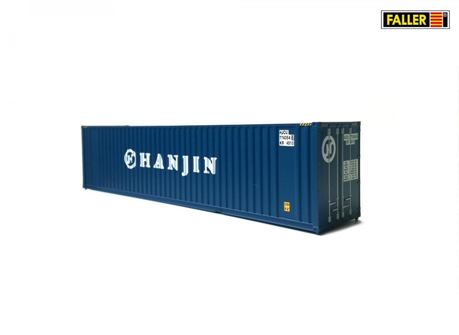 Faller 180842 40' Hi-Cube Container HANJIN
