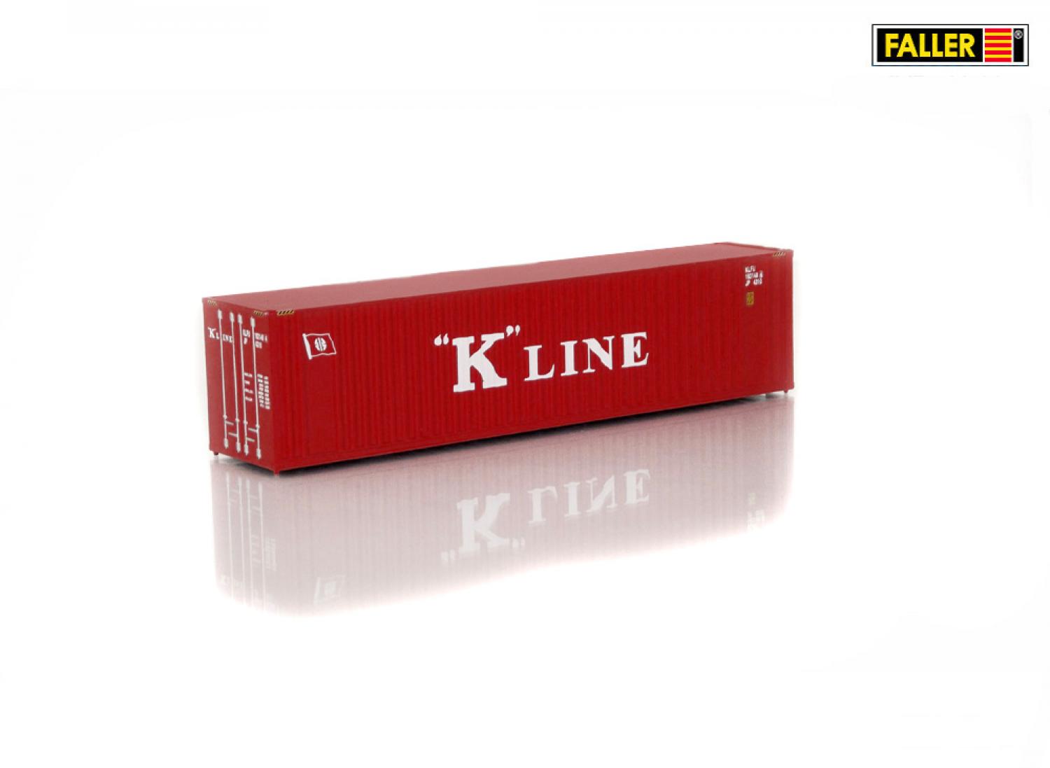 Faller 180848 40' Hi-Cube Container K-LINE