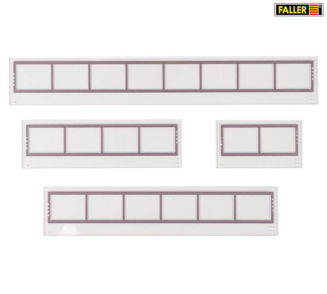 Faller 180894 Set Glaselemente, Goldbeck