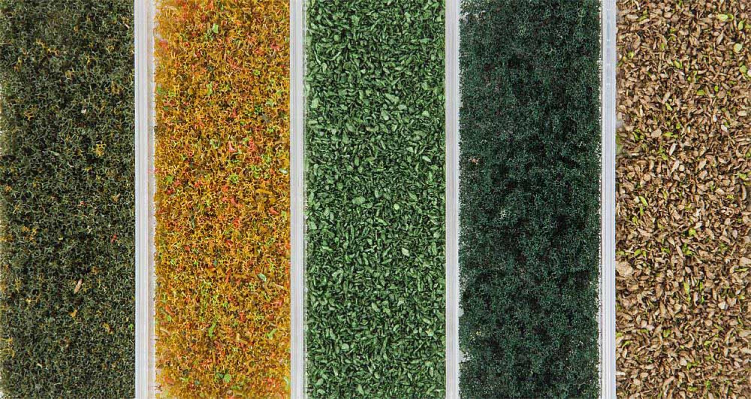 Faller 181389 Belaubungsmaterial Herbst-Mix, 5 Sorten