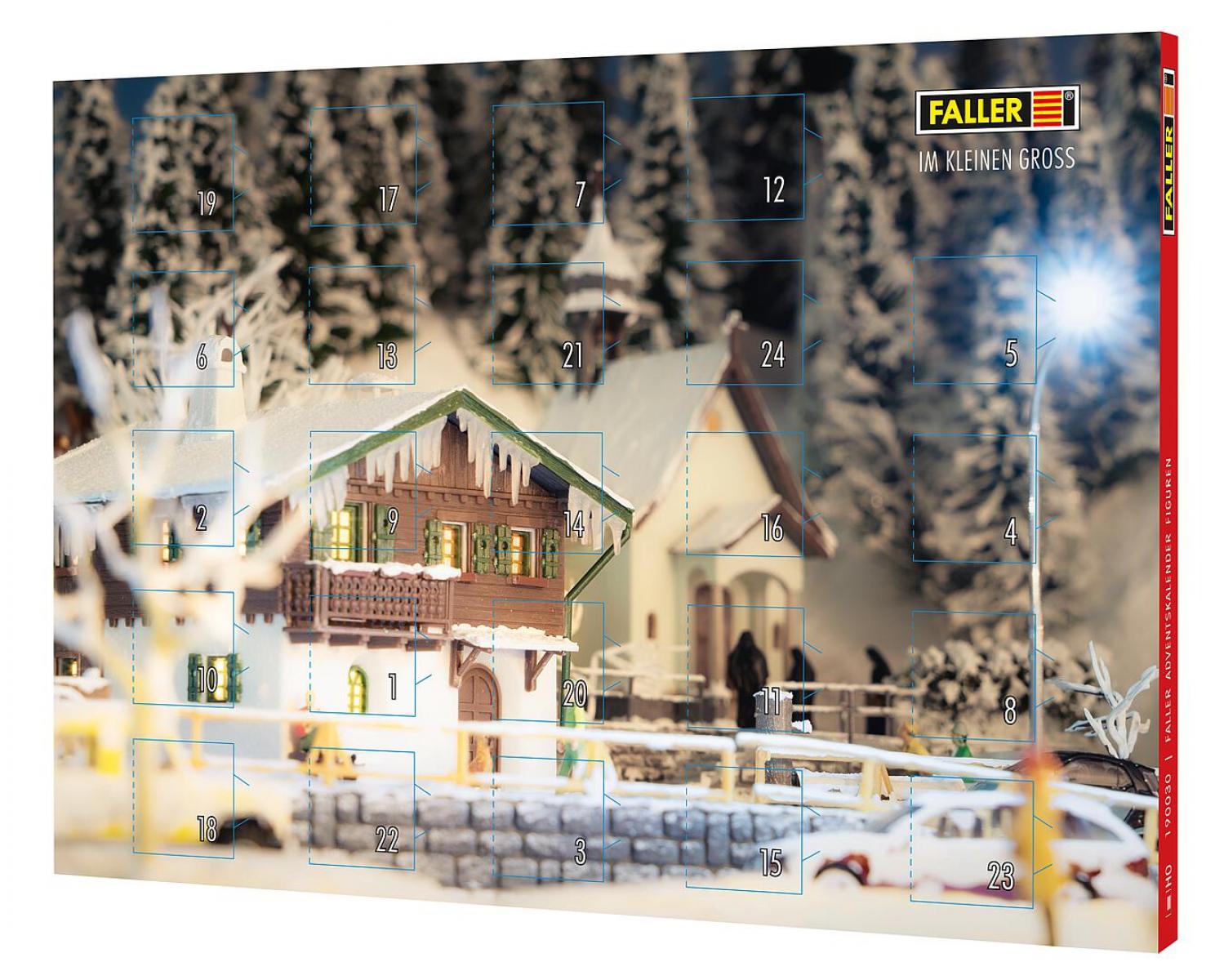 Faller 190030 H0 Adventskalender Figuren