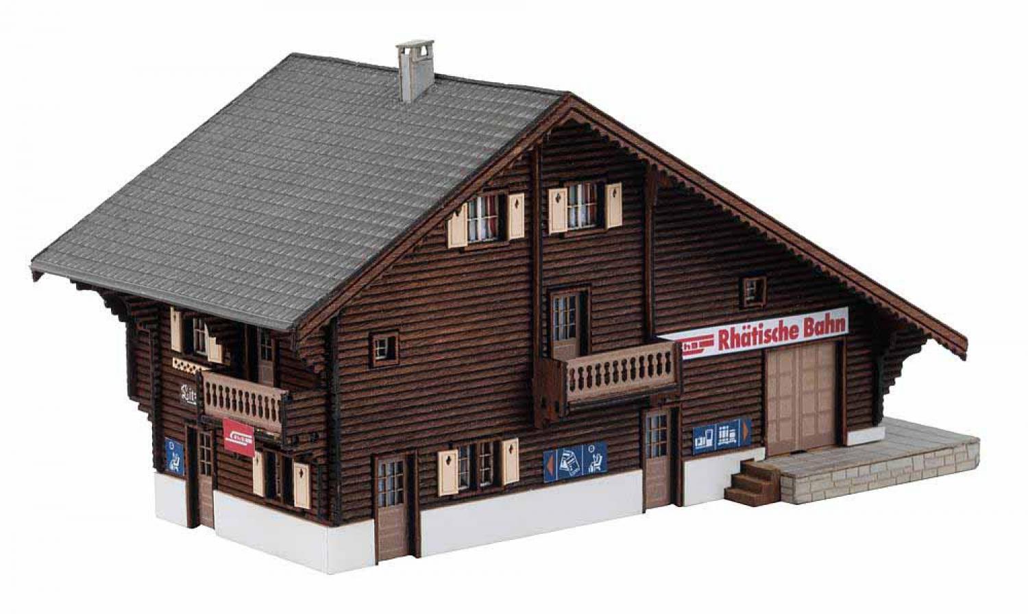 Faller 212127 Bahnhof Litzirüti (N) Lasercut