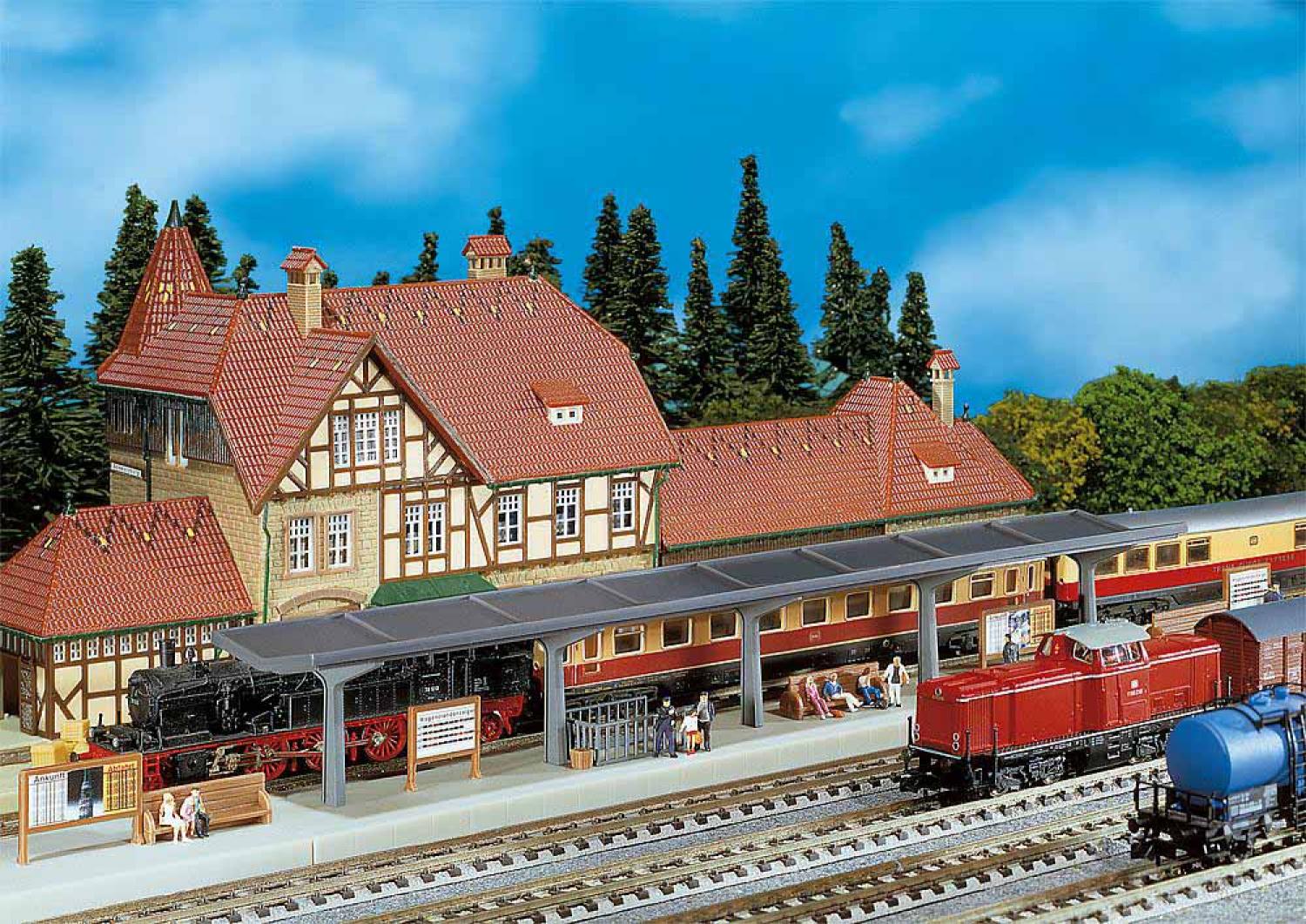 Faller 222125 Bahnsteig