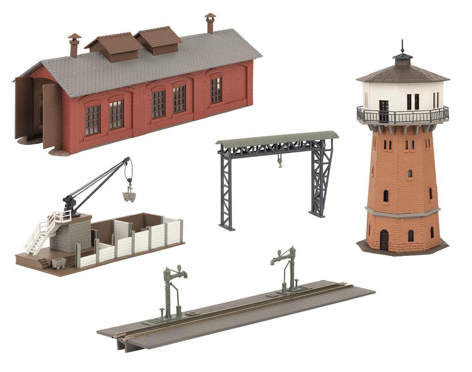 Faller 239008 N Aktions-Set Bahnbetriebswerk