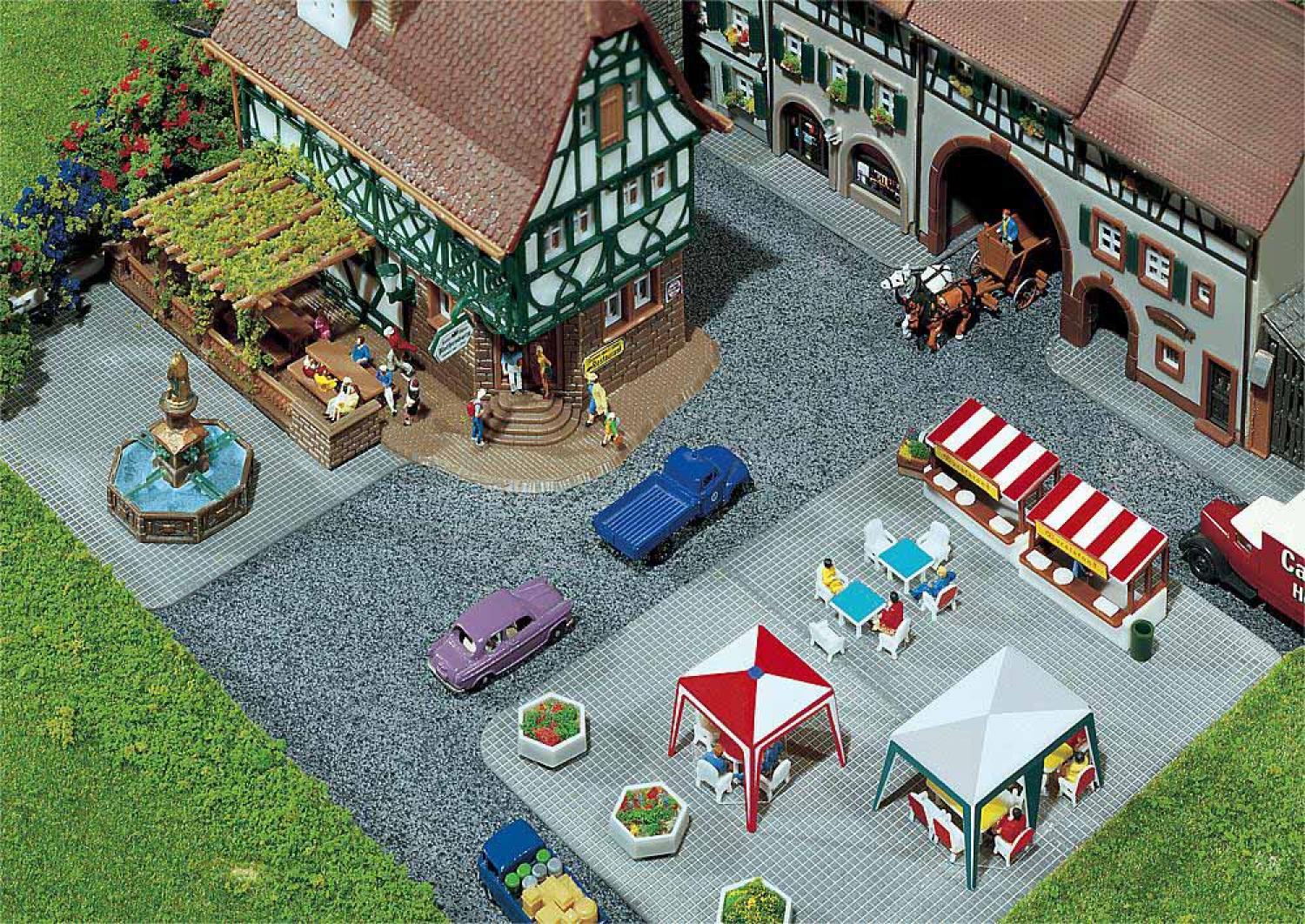 Faller 272540 Gehwegplatten-Set