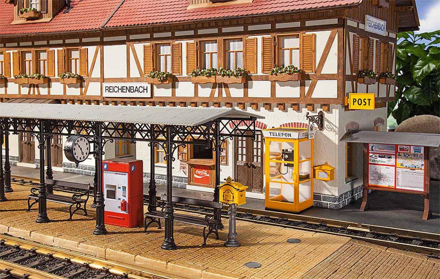 POLA G 331745 Bahnhofs-Zubehör