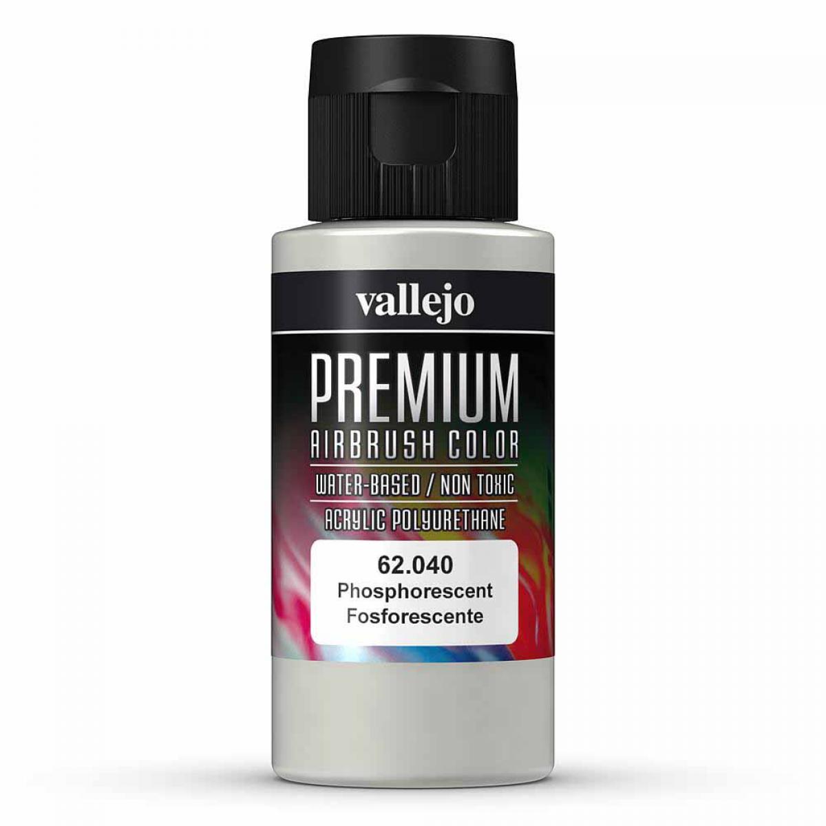 Vallejo 762040 Nachtleuchtend, fluoreszierend, 60 ml