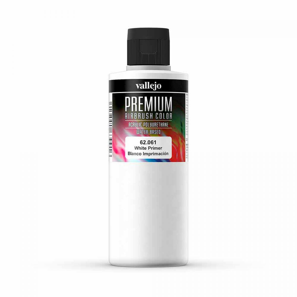Vallejo 762061 Grundierung, Weiß, 60 ml