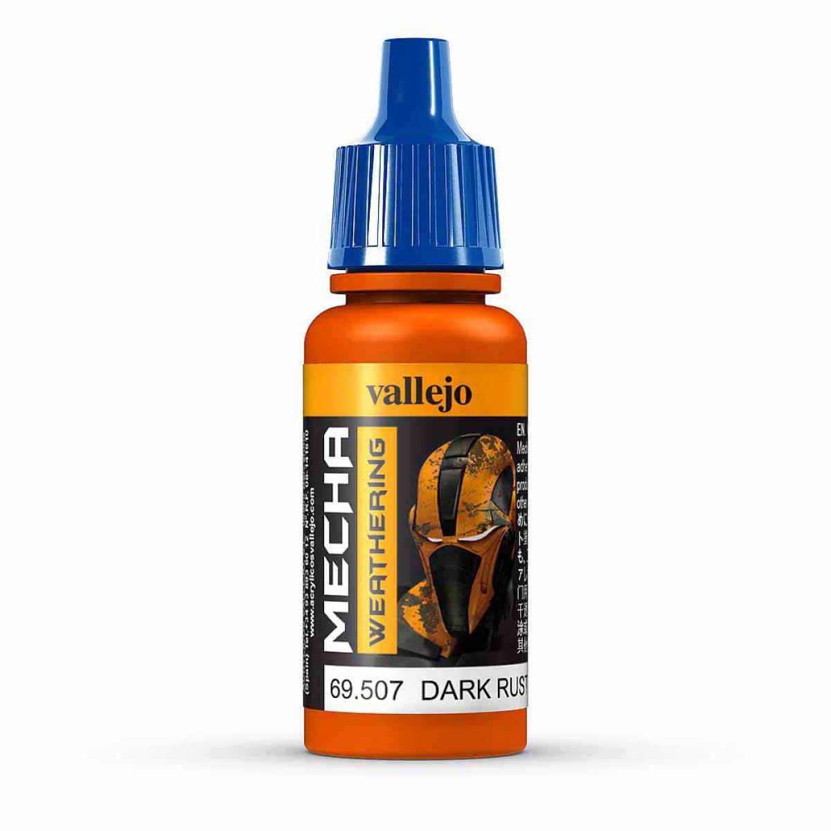 Vallejo 769507 Wash, Dunkler Rost, 17 ml
