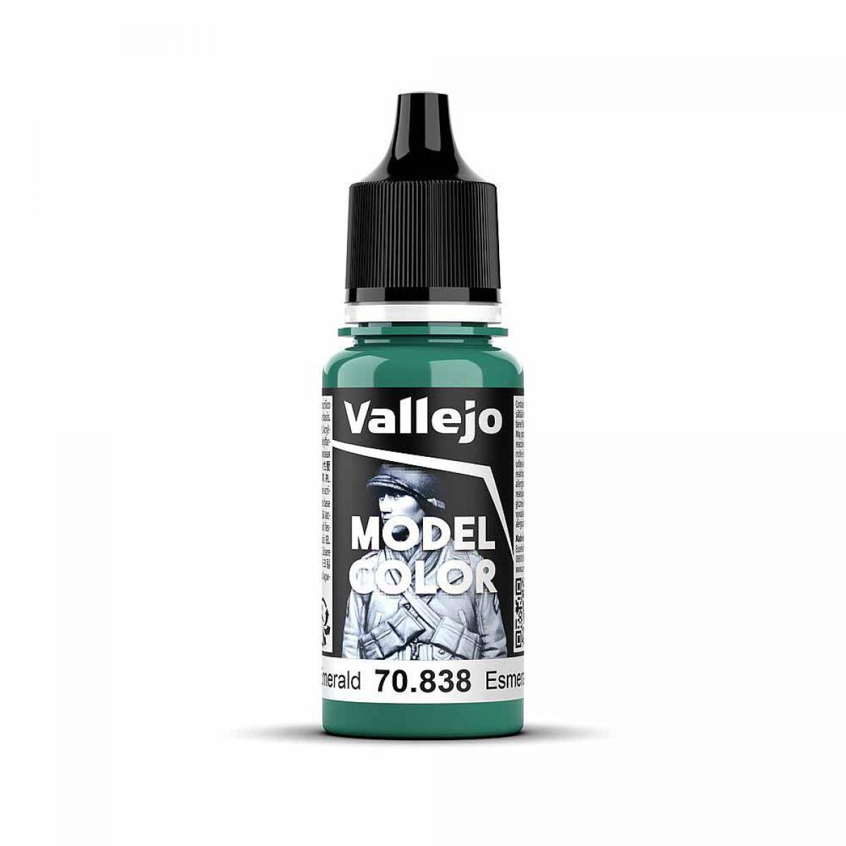 Vallejo 770838 Smaragdgrün, matt, 17 ml