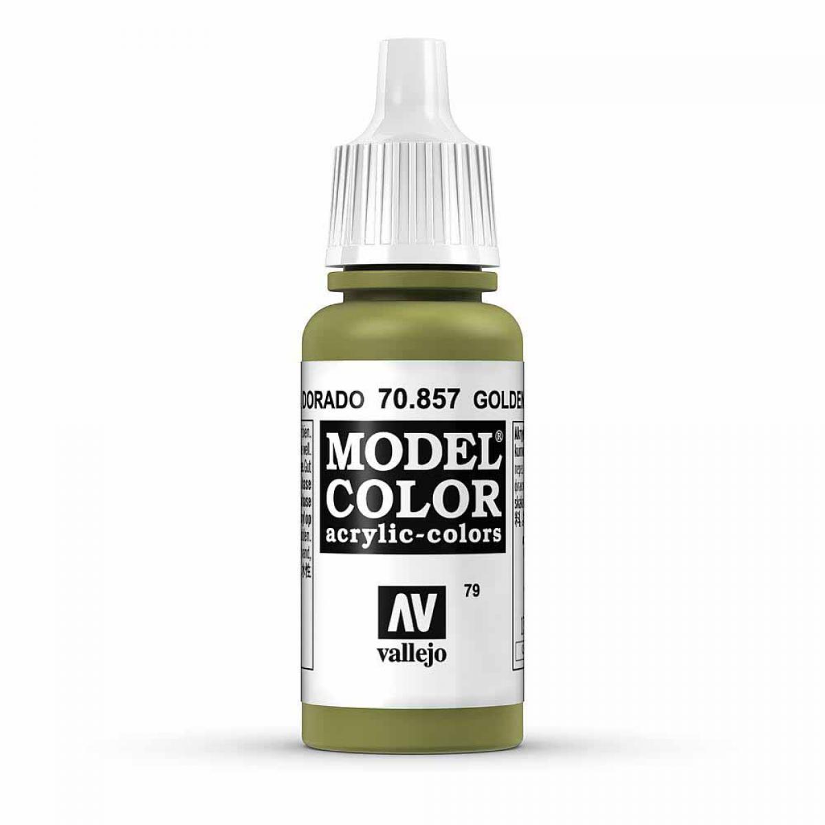 Vallejo 770857 Goldoliv, matt, 17 ml