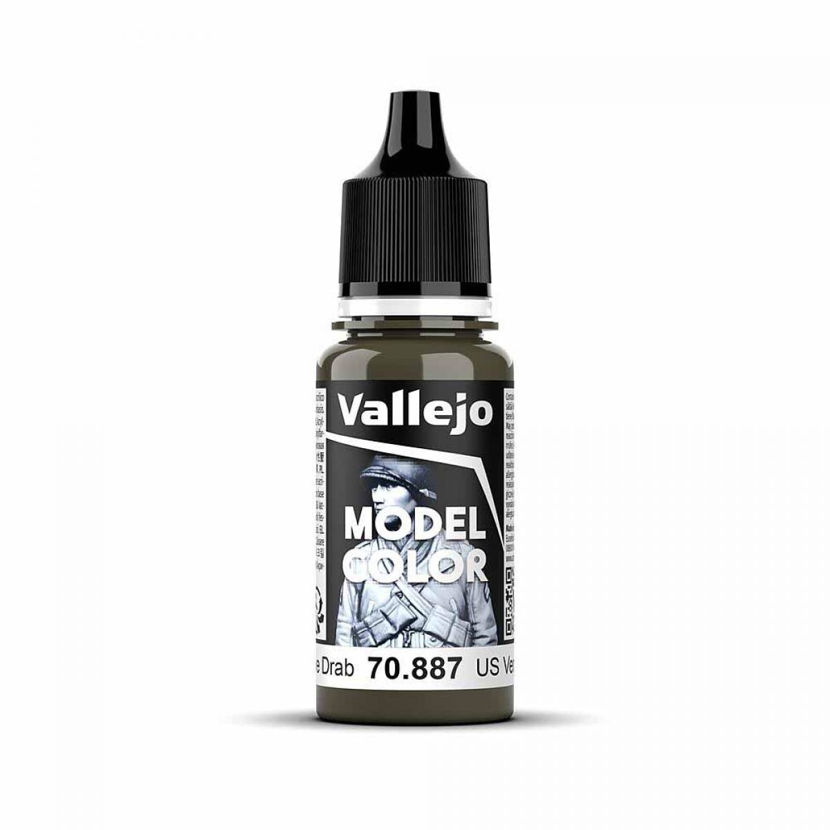 Vallejo 770887 US Braunoliv, 17 ml