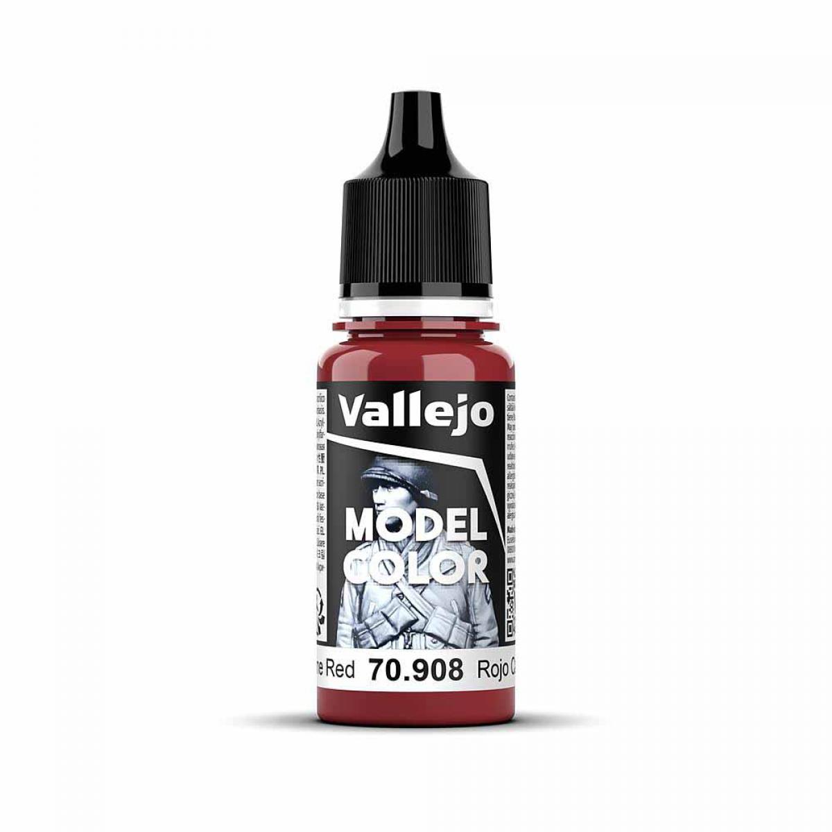 Vallejo 770908 Karminrot, matt, 17 ml