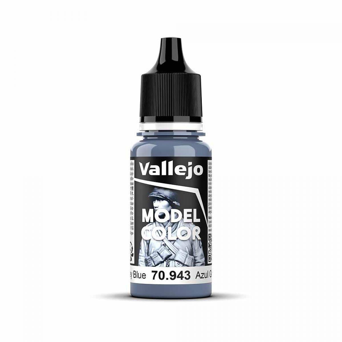 Vallejo 770943 Mittelseeblau, matt, 17 ml