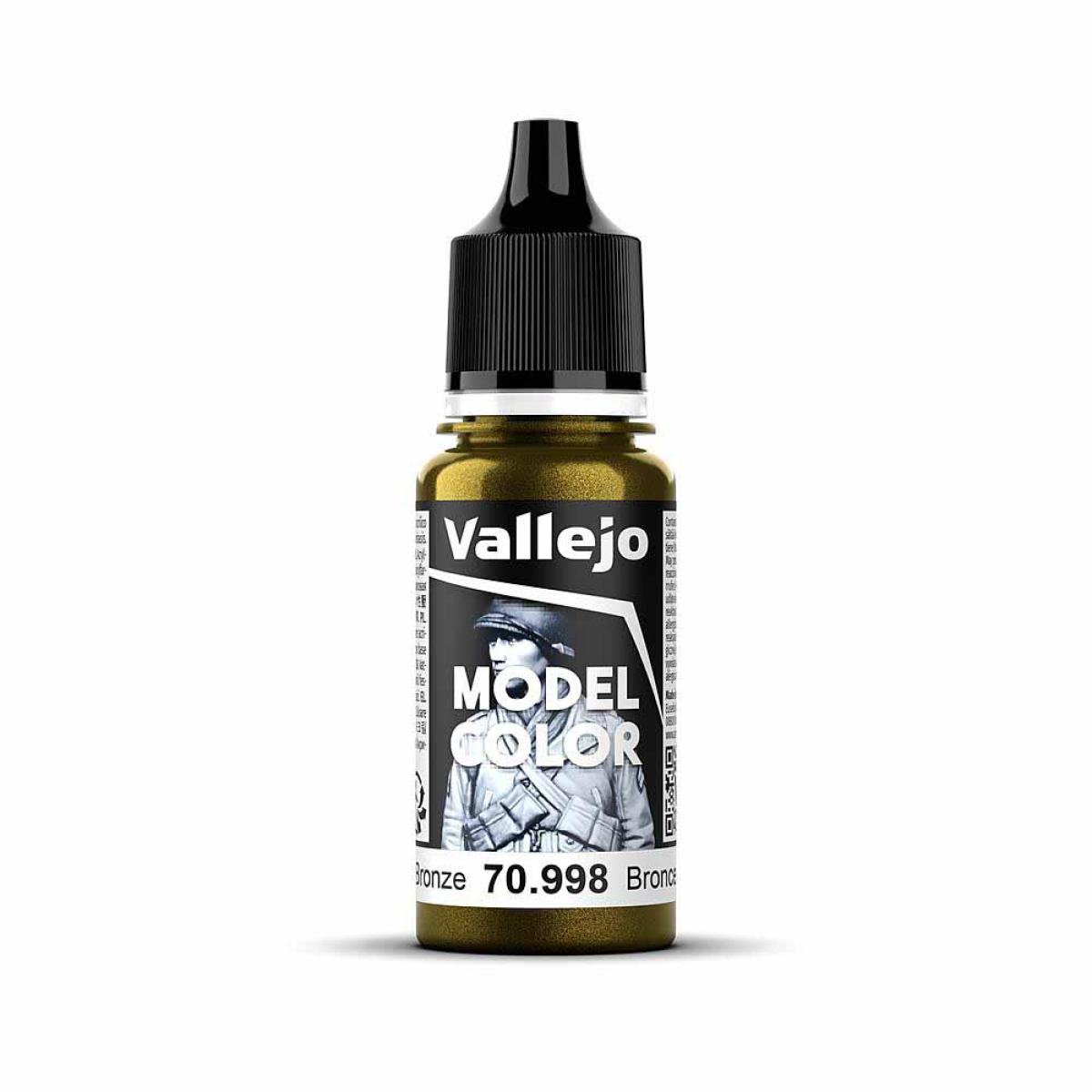 Vallejo 770998 Bronze, Metallic, 17 ml