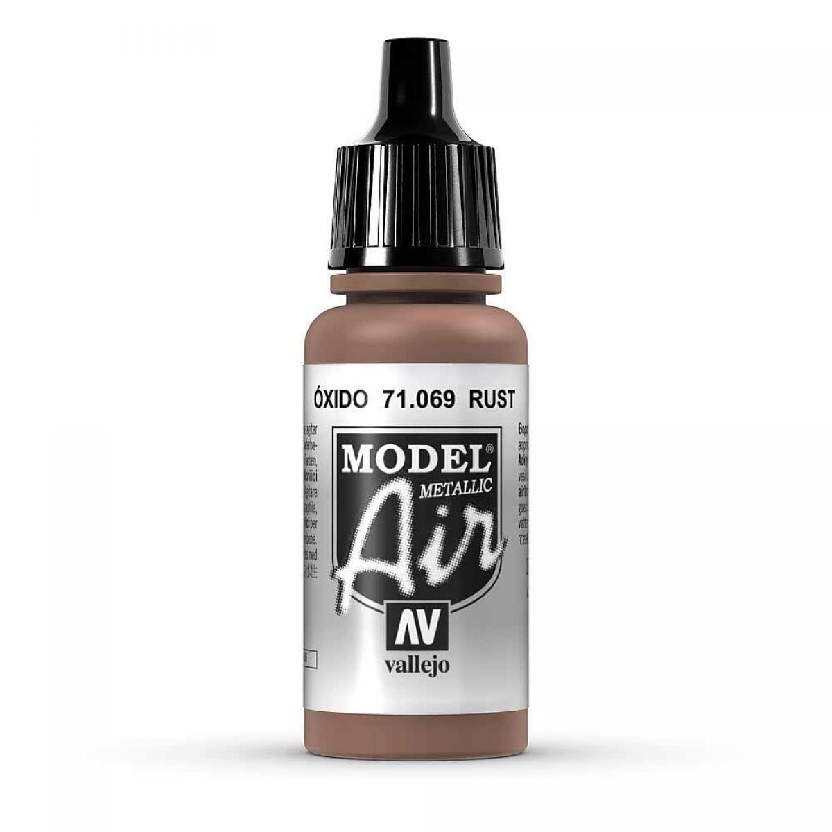 Vallejo 771069 Rost, Metallic, 17 ml