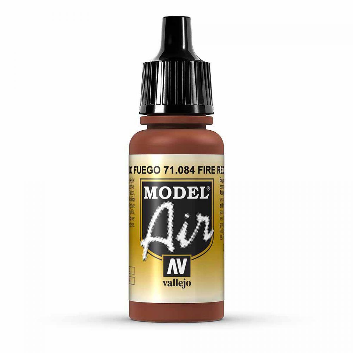 Vallejo 771084 Feuerrot, 17 ml