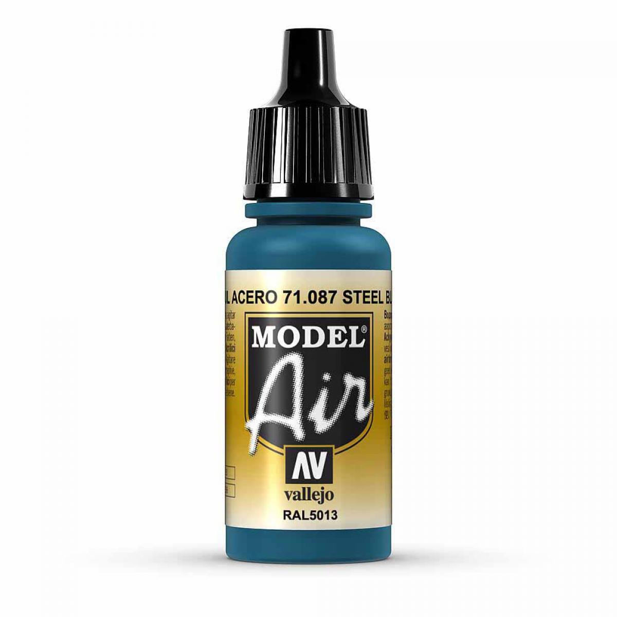 Vallejo 771087 Stahlblau, 17 ml